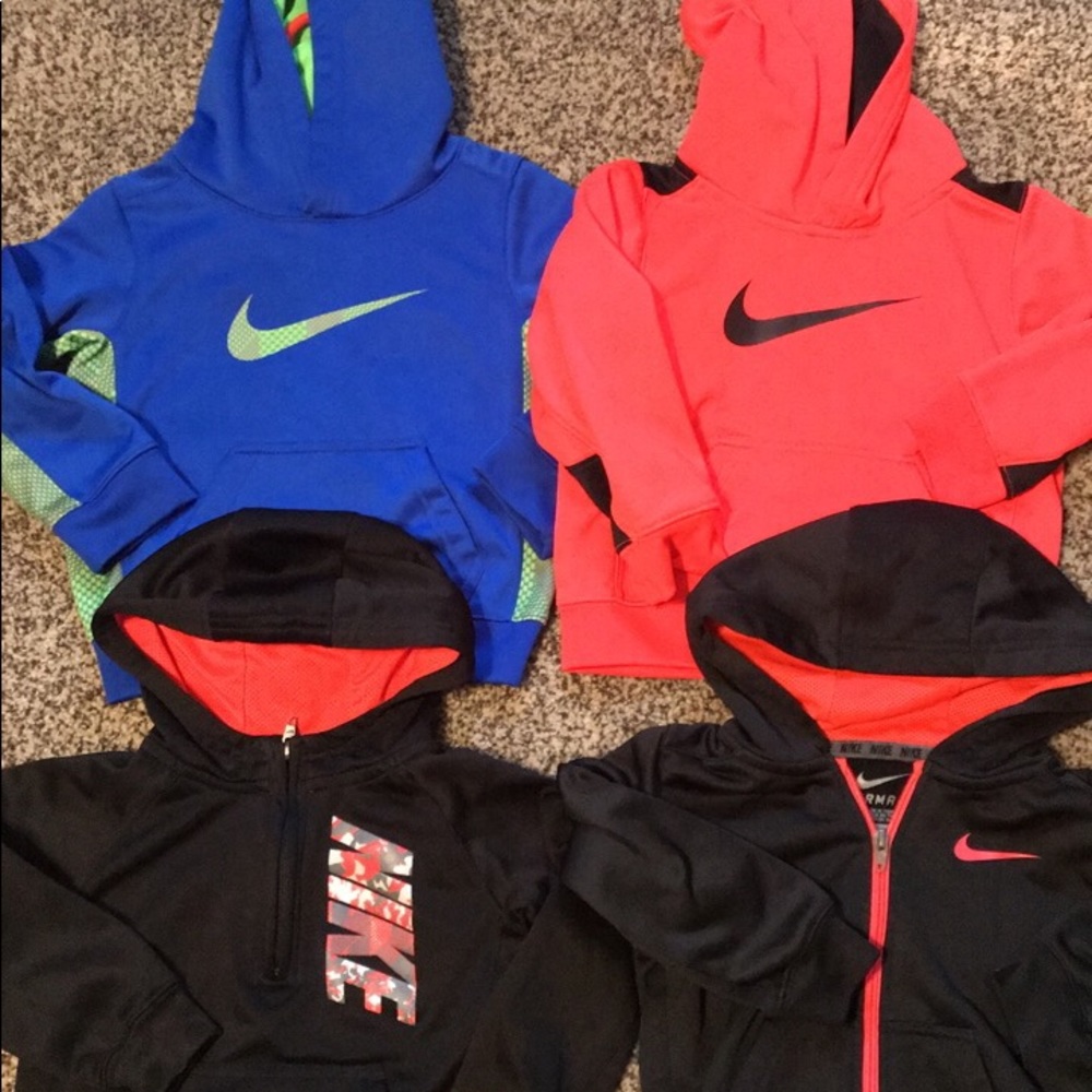 NIKE 3T hoodies (lot of 4)